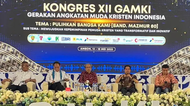 Kongres nasional ke XII Gerakan Angkatan Muda Kristen Indonesia (GAMKI) (Istimewa)