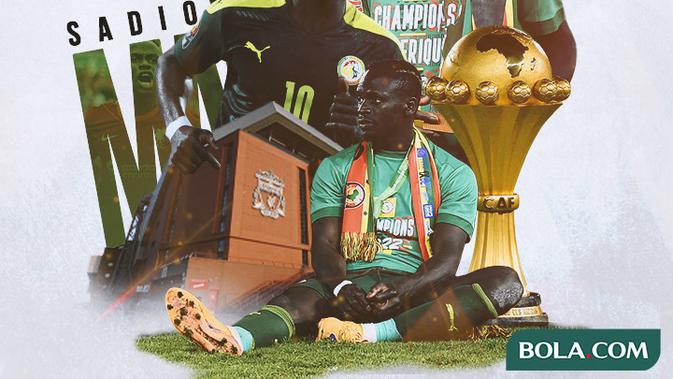 Senegal - Sadio Mane (Bola.com/Adreanus Titus)