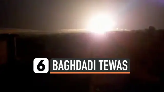 Pemimpin ISIS Abu Bakr Al-Baghdadi diklaim Pemerintah AS telah tewas bunuh diri. Sebelum tewas, pasukan gabungan AS sempat menembak lokasi persembunyian Baghdadi dengan roket.