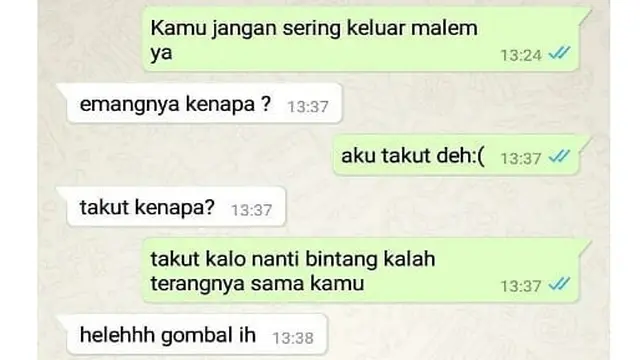 6 Chat Gombalan Netizen Ini Bikin Senyum-Senyum
