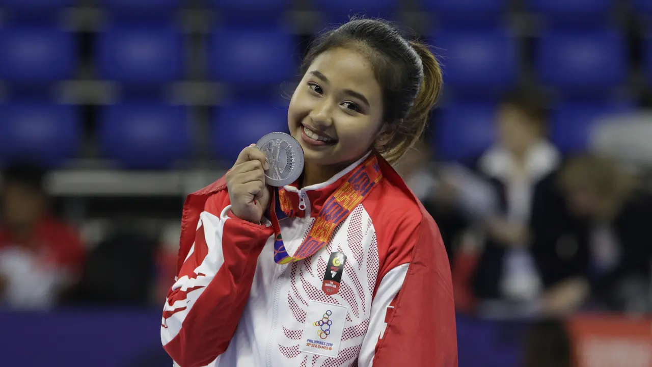 Rifda Irfanaluthfi, Senam, SEA Games 2019