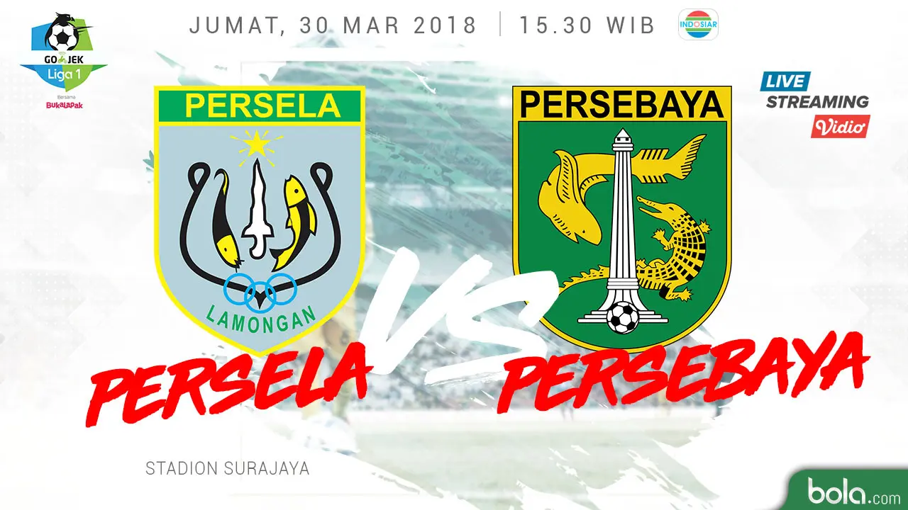 Persela Lamongan Vs Persebaya Surabaya