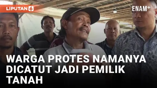 VIDEO: Namanya Dicatut Sebagai Pemilik Tanah di Laut, Warga Desa Kohod Protes