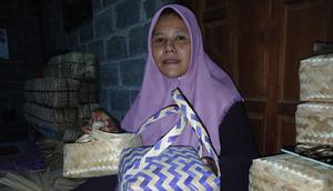 Menyambangi UMKM Griya Besek Graulan di Kulon Progo Yogyakarta/ Liputan6 Nurul Diva Kautsar