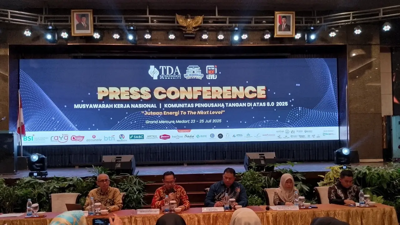 Komunitas Pengusaha Tangan di Atas (TDA) menggelar Musyawarah Kerja Nasional (Mukernas) Tahun 2025 (Istimewa)