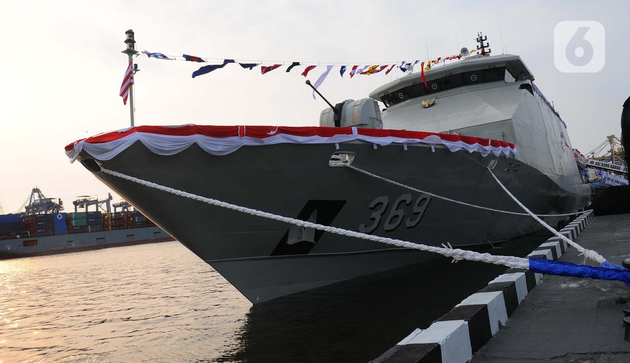 Sebagai informasi, penamaan KRI Bung Karno serta momentum delivery kapal tersebut pada tanggal 1 Juni bertepatan dengan Hari Lahir Pancasila. (merdeka.com/Imam Buhori)