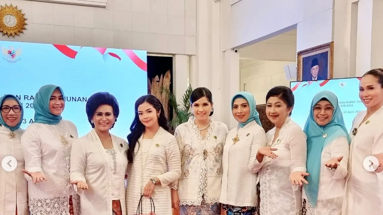 Potret Annisa Yudhoyono dan OASE Kabinet Indonesia Maju (Sumber: Instagram/annisayudhoyono)