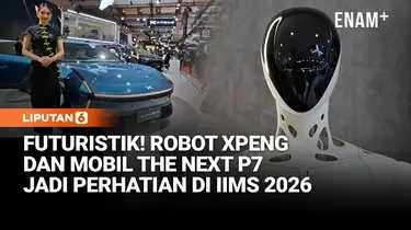 Futuristik! XPENG The Next P7 Berteknologi AI Curi Perhatian di IIMS 2026