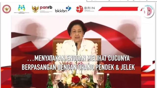 Megawati Sarankan Cucunya Cari Pasangan yang Cakep, Pintar dan Tidak Pendek