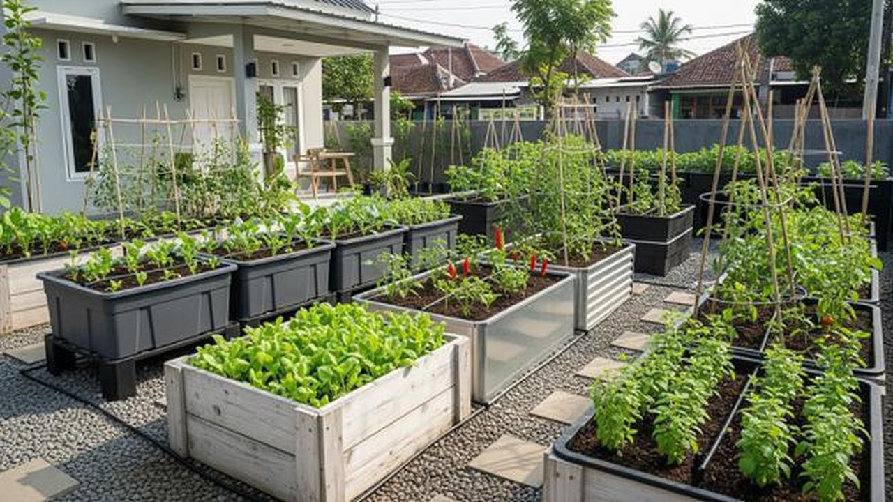 9 Cara Memanfaatkan Lahan Sempit untuk Kebun Mini Tanpa Risiko Keamanan bagi Keluarga