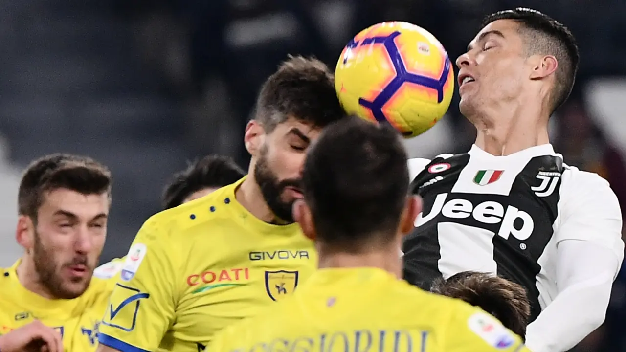 Juventus vs Chievo di Liga Italia