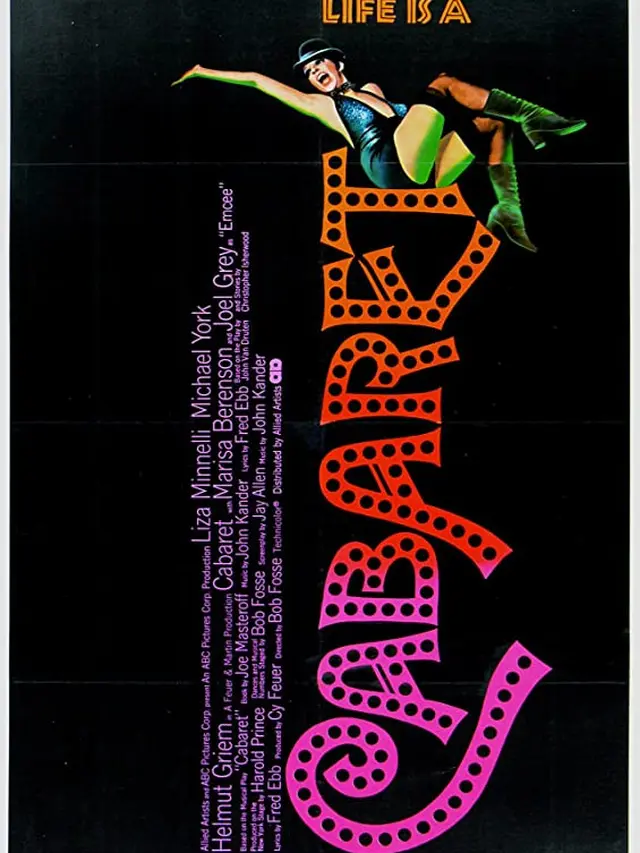 Poster film Cabaret. (Foto: Dok. ABC Pictures/ Allied Artists/ IMDb)
