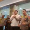 Jaksa Agung ST Burhanudin dan Kapolri Jenderal Listyo Sigit Usai Pertemuan (Rifqy Alief Abiyya/Liputan6.com)