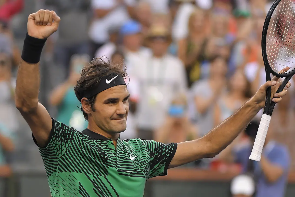 Roger Federer dalam perjalanan menuju peringkat 1 dunia. 