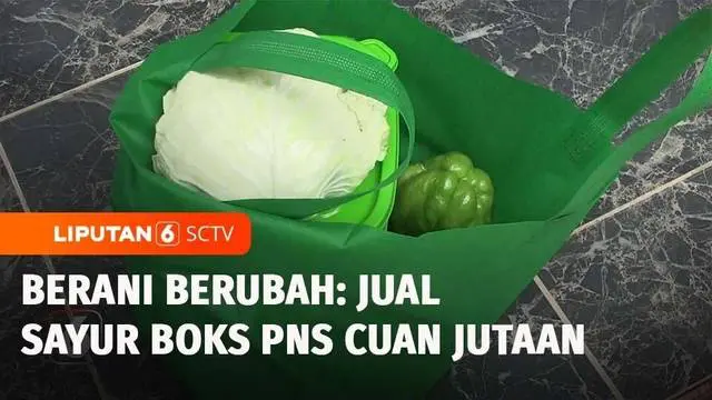 Berawal dari keresahan masalah sampah, seorang PNS di Lampung menjual sayur dengan boks. Penggunaan wadah tersebut punya tujuan mengurangi sampah plastik. Selain menjaga lingkungan, Cahyo juga meraup omzet jutaan rupiah per hari. Berikut Berani Berub...