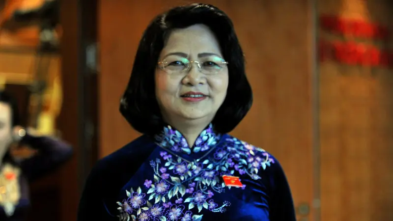 Dang Thi Ngoc Thinh, presiden wanita pertama di sejarah pemerintahan Vietnam (AFP)