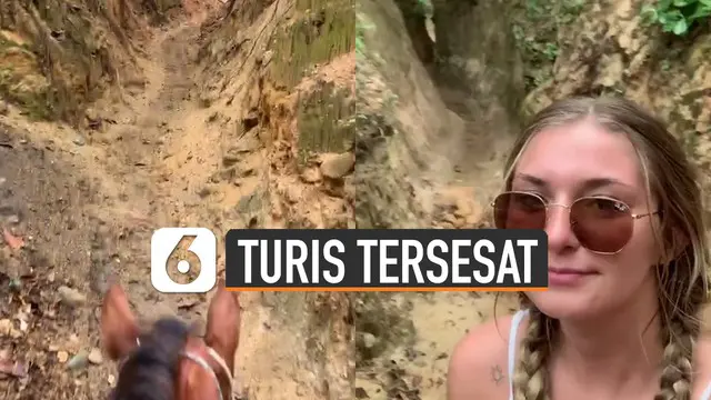 Cerita aneh dialami oleh seorang turis perempuan asal Amerika Serikat ini. Tersesat di dalam hutan saat menunggangi kuda.