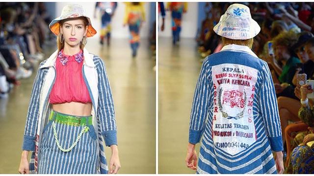 4 Desain Baju Bertema Indonesia Di New York Fashion Week Ini Keren Banget Hot Liputan6 Com