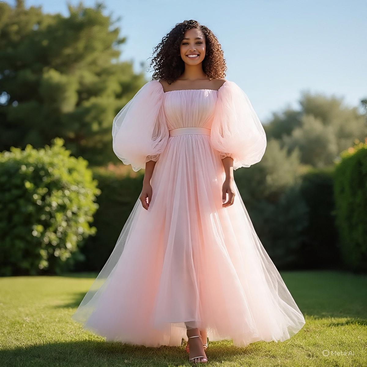 Model Long Dress