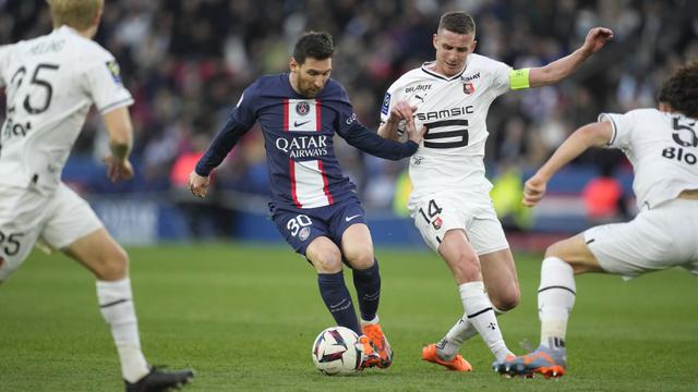 Foto: Frustrasinya Lionel Messi saat PSG Dipecundangi Stade Rennes di Liga Prancis