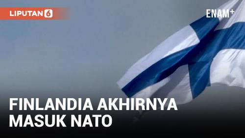 VIDEO: Finlandia Masuk NATO, Swedia Masih Menanti Langkah Turki