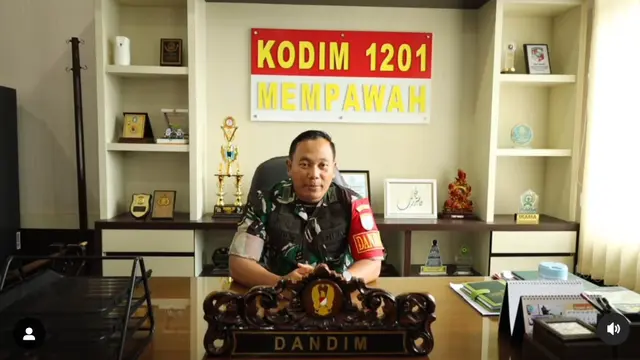Dandim 1201/Mempawah Letkol Inf Benu Supriyantoko