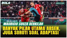 Pelatih Persija Jakarta Mauricio Souza menjelaskan penyebab kekalahan 0-2 dari Arema FC di SUGBK, Minggu (8/2/2026). Adaptasi pemain baru dan absennya beberapa pemain inti dinilai memengaruhi hasil laga.