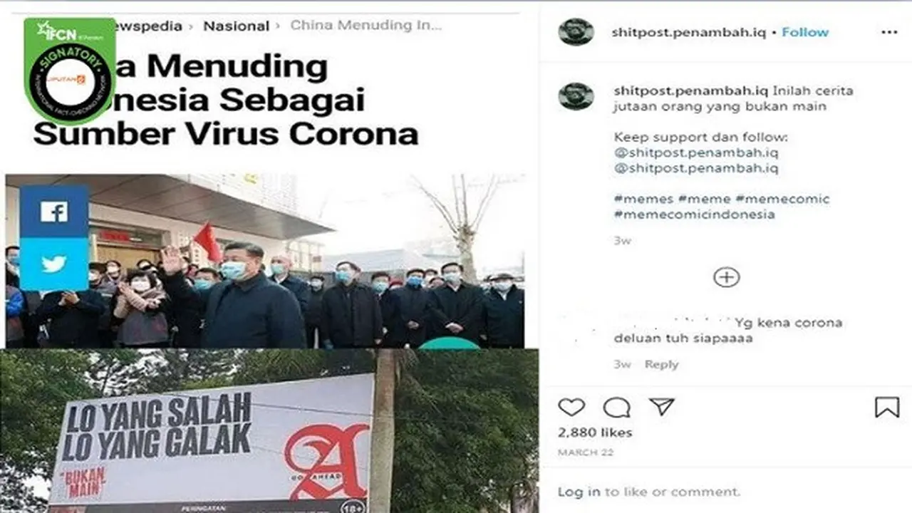 Gambar Tangkapan Layar Berita Tentang Virus Corona