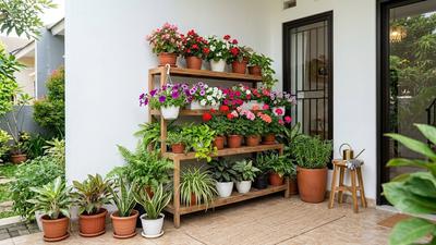 10 Cara Memanfaatkan Sudut Rumah Menjadi Taman Mini yang Adem dan Cantik