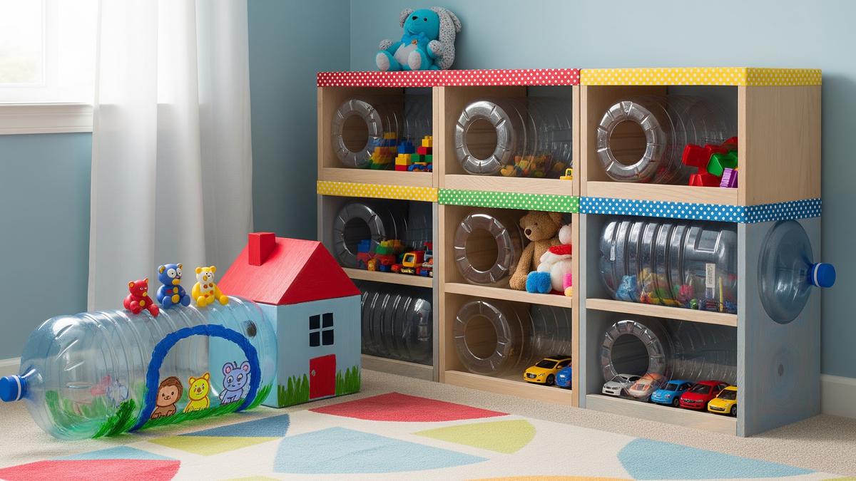 7 Cara Membuat Tempat Mainan Anak dari Galon Bekas agar Kamar Lebih Rapi