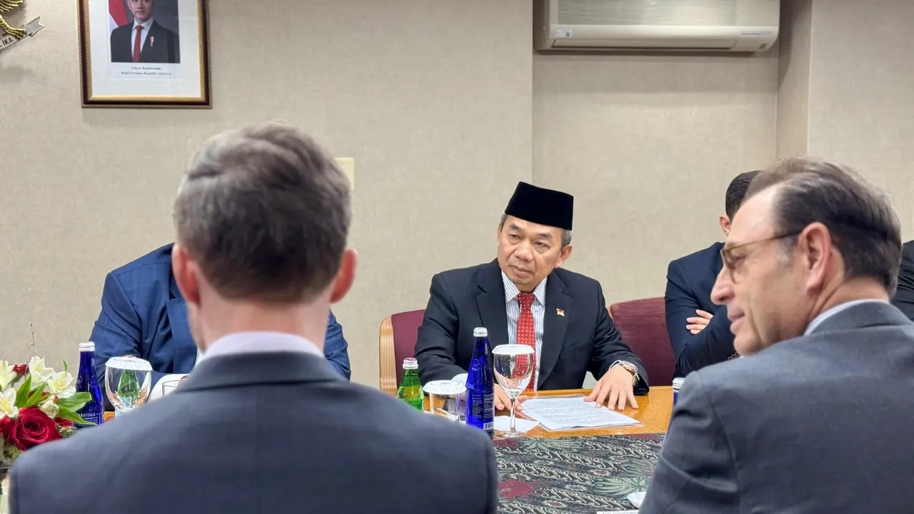 Ketua Fraksi PKS DPR RI Jazuli Juwaini memimpin Delegasi Fraksi PKS bertemu dengan Perwakilan Khusus Sekjen PBB di New York.