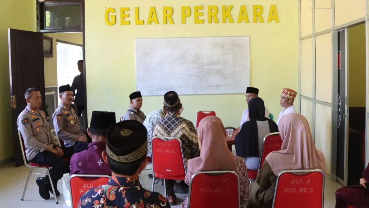 Tahanan Narkoba Ini Menikah di Rutan Polres Tanggamus