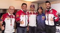 Federal Oil sah menjadi penyokong tim Gresini Racing pada MotoGP 2022. (ist)