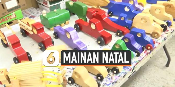 VIDEO: Kakek Ini Buat 300 Mainan Natal untuk Disumbangkan