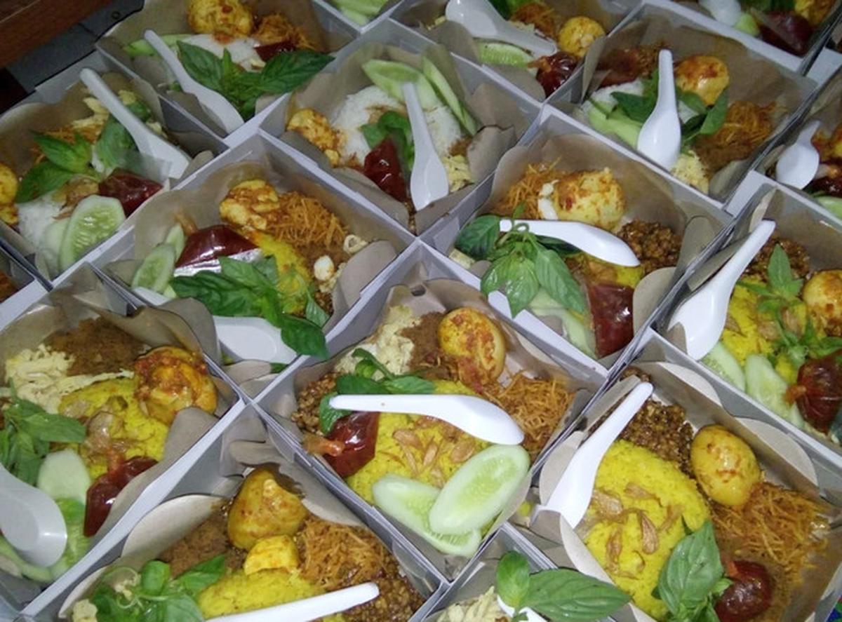 Nasi kuning di Bandung
