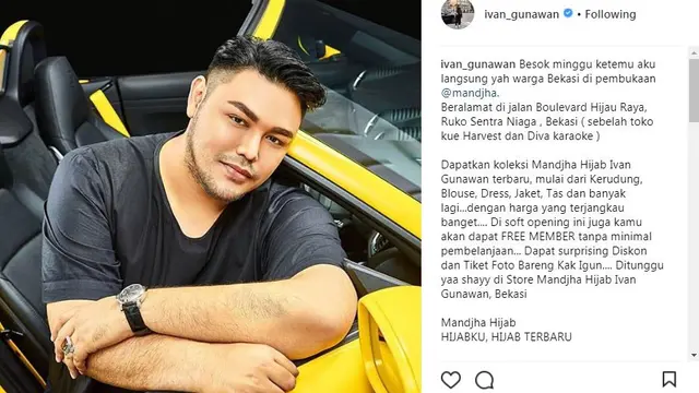 Ivan Gunawan (Foto: Instagram)