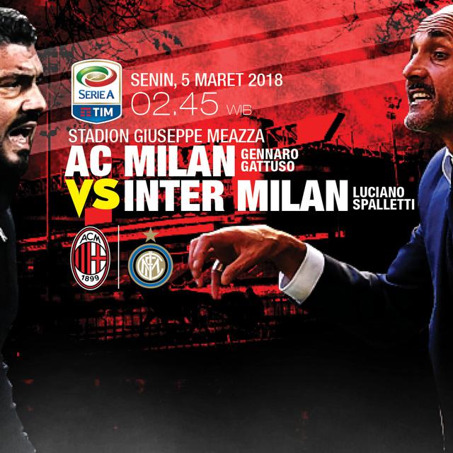 Rekor Pertemuan Dan Fakta Menarik Ac Milan Vs Inter Milan Bola Liputan6 Com