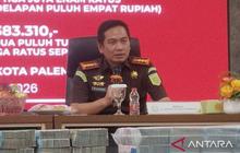 Kejari Palembang Pulihkan Keuangan Negara Rp30 Miliar, Lampaui Target Jauh