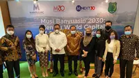 Webinar ‘Musi Banyuasin 2030: Menuju World Capital of Sustainable Energy Based on Palm Oil’, yang merupakan hasil kolaborasi MarkPlus, Inc. dan Pemkab Musi Banyuasin Sumsel (Dok. MarkPlus,Inc / Nefri Inge)