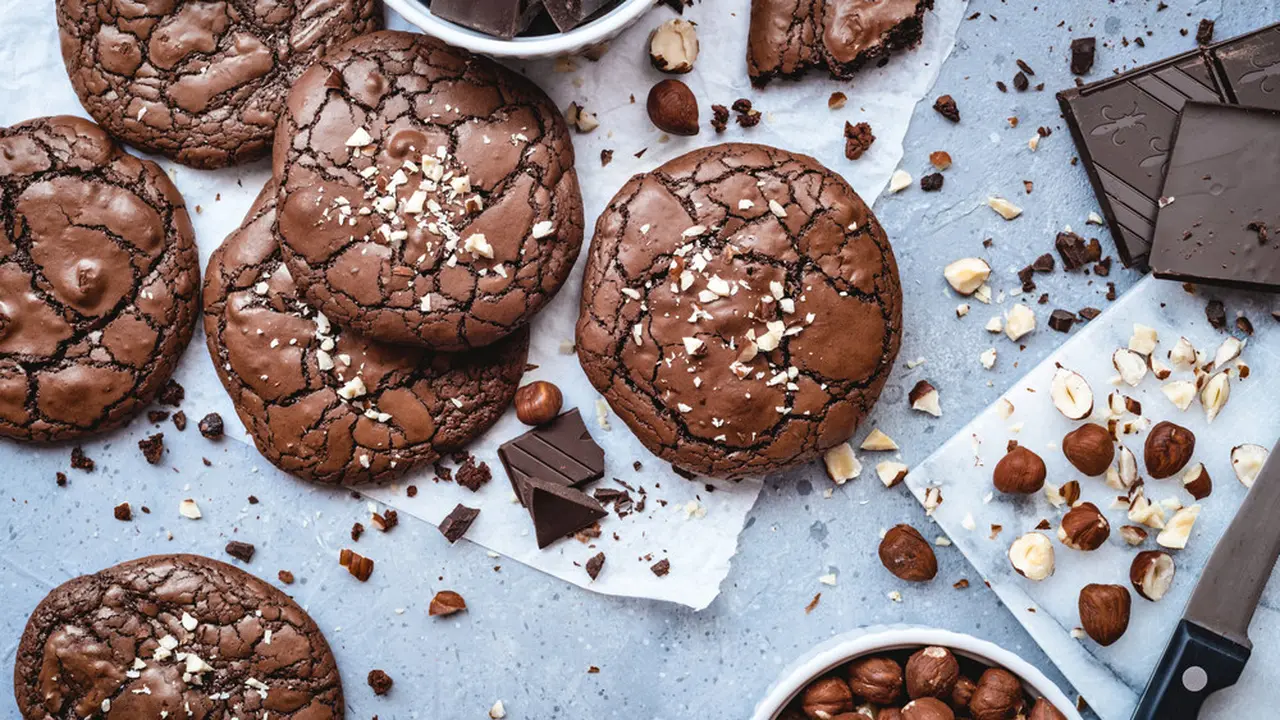 kue cokelat brownies cookies