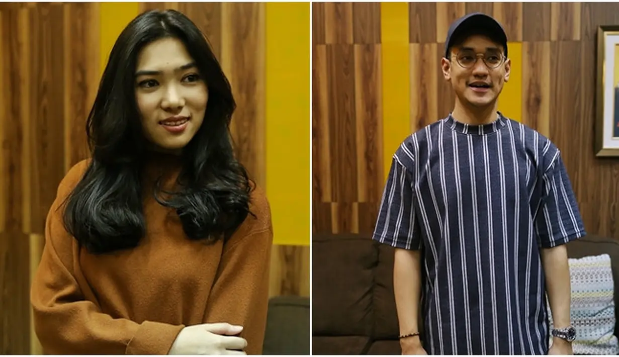 Afgan Syahreza, Isyana Sarasvati dan Rendy Pandugo akan berada dalam satu panggung yang sama dalam konser yang bertajuk Music In The Air. Hal ini ternyata membuat senang Afgan dan Isyana. (Nurwahyunan/Bintang.com)