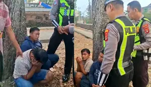 Keberuntungan Dua Pencuri Berakhir di Lampu Merah