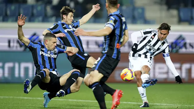 Foto: Tampil Terseok-Seok, Juventus dan AS Roma Melempem di Liga Italia