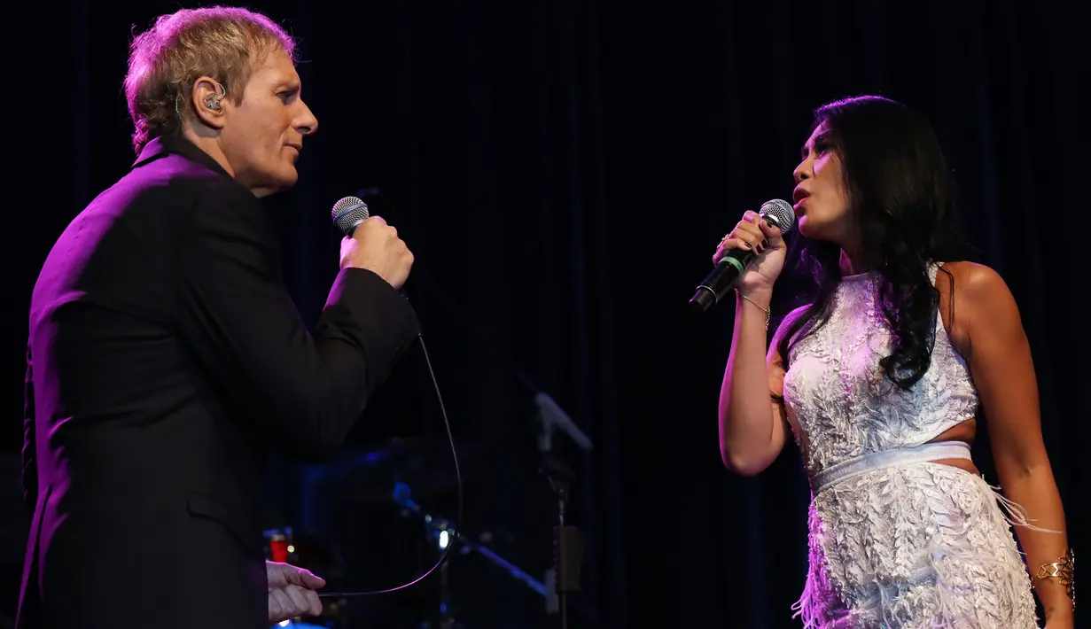 Konser An Evening with Michael Bolton. (Foto: Wimbarsana/Bintang.com)