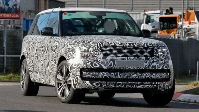 Close-Up Fasia Depan Range Rover Facelift