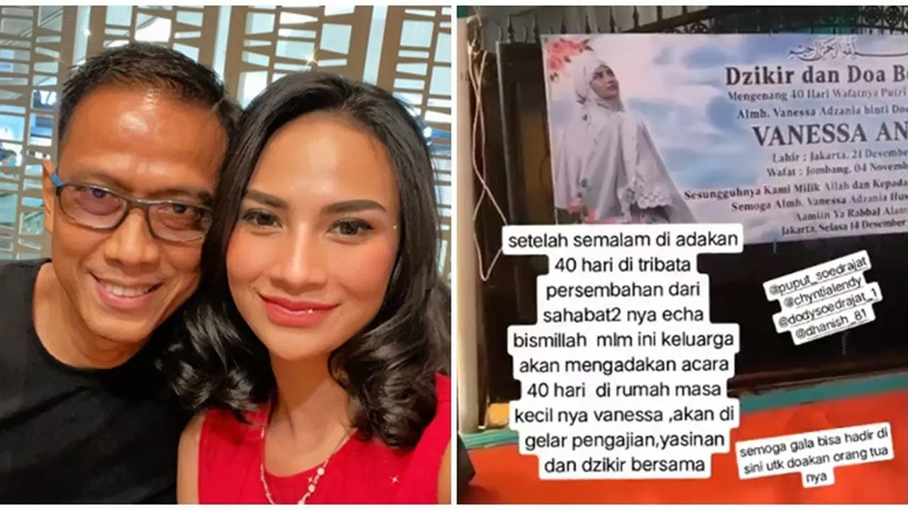 Doddy Soedrajat Gelar Lagi Acara 40 Harian di Rumah Masa Kecil Vanessa Angel, Ini 6 Potretnya