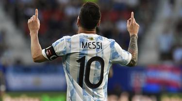 Lionel Messi Borong Lima Gol, Argentina Bungkam Estonia