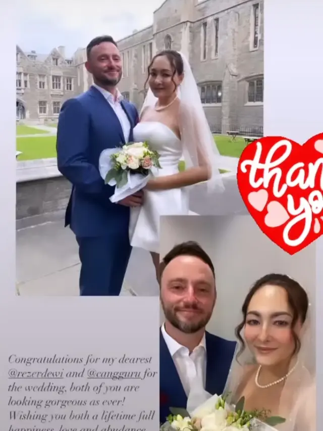 Pernikahan Dewi Rezer dan Ethan Alarmk