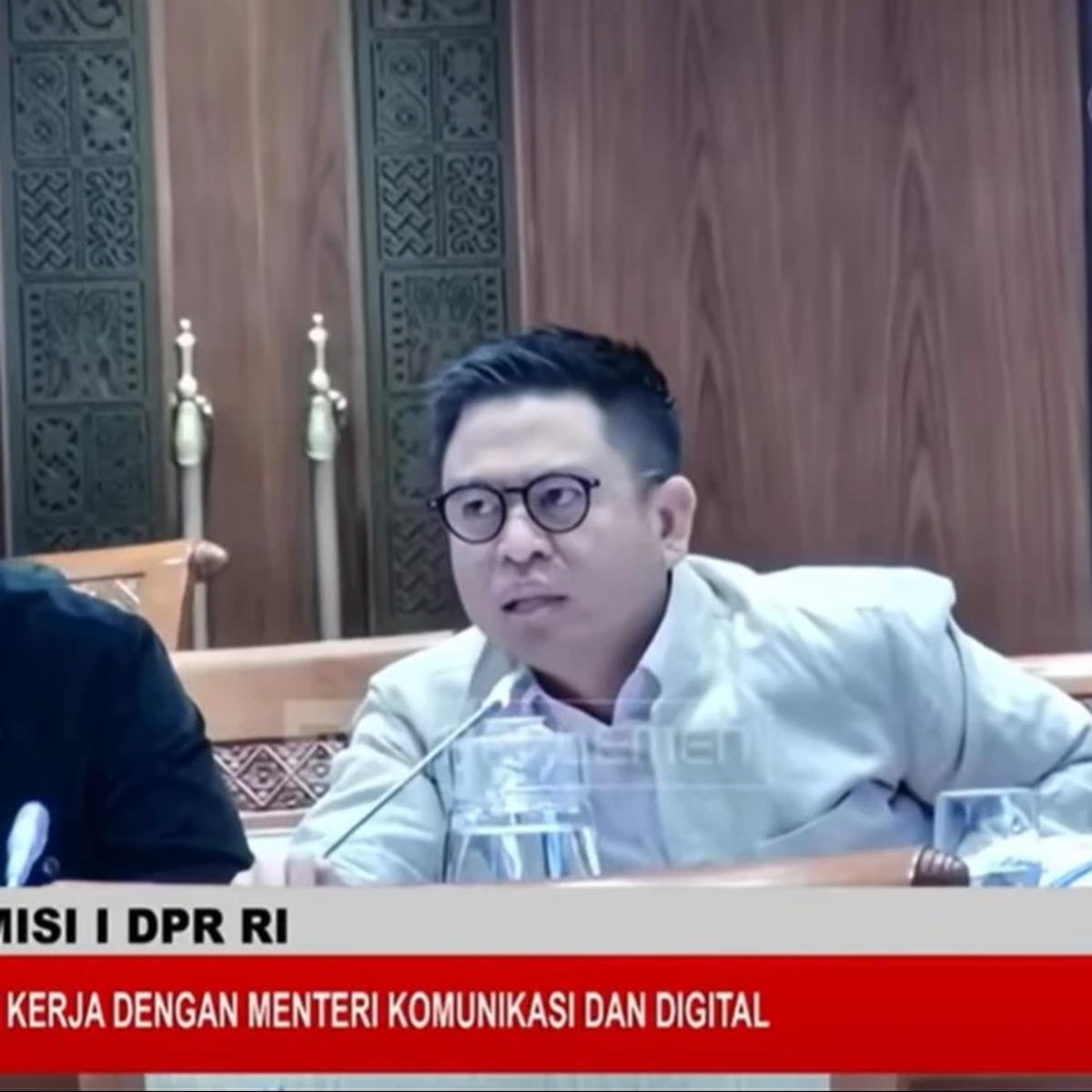 Anggota Komisi I DPR RI Endipat Wijaya sindir Ferry Irwandi