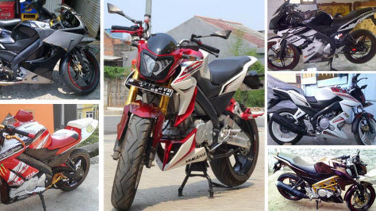 Ilustrasi Model Modifikasi New Vixion (Istimewa)